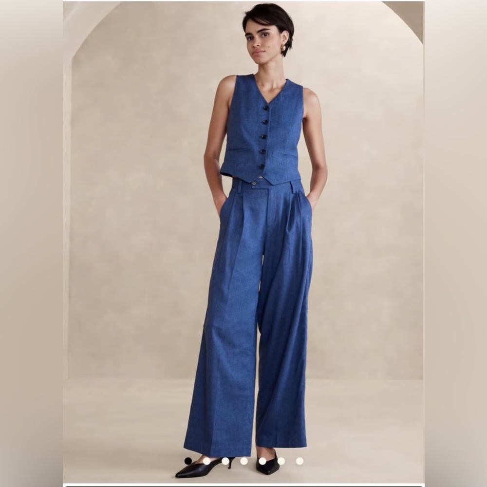 Banana Republic Linen Blend Pants